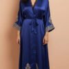 Customizable Luxury Night Gown Set by ZEEFAH Clothing and Tailoring in Islamabad