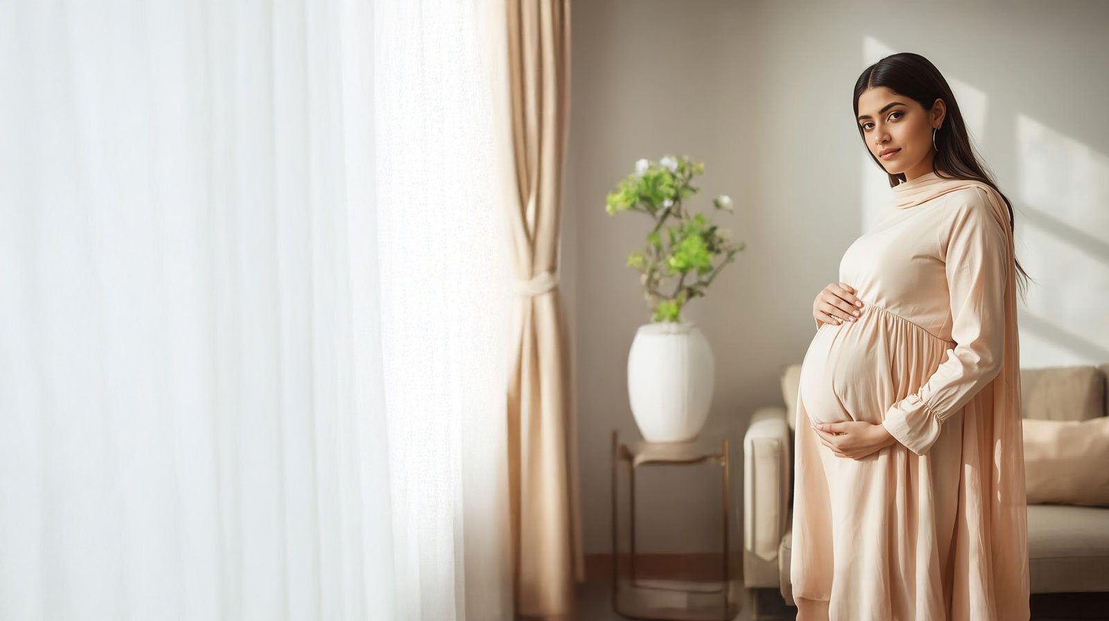 Pakistani maternity wear designed for comfort and everyday elegance