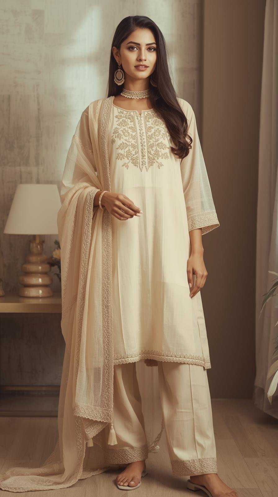 3 Piece suit Stitching by ZEEFAH Clothing and Tailoring in Islamabad