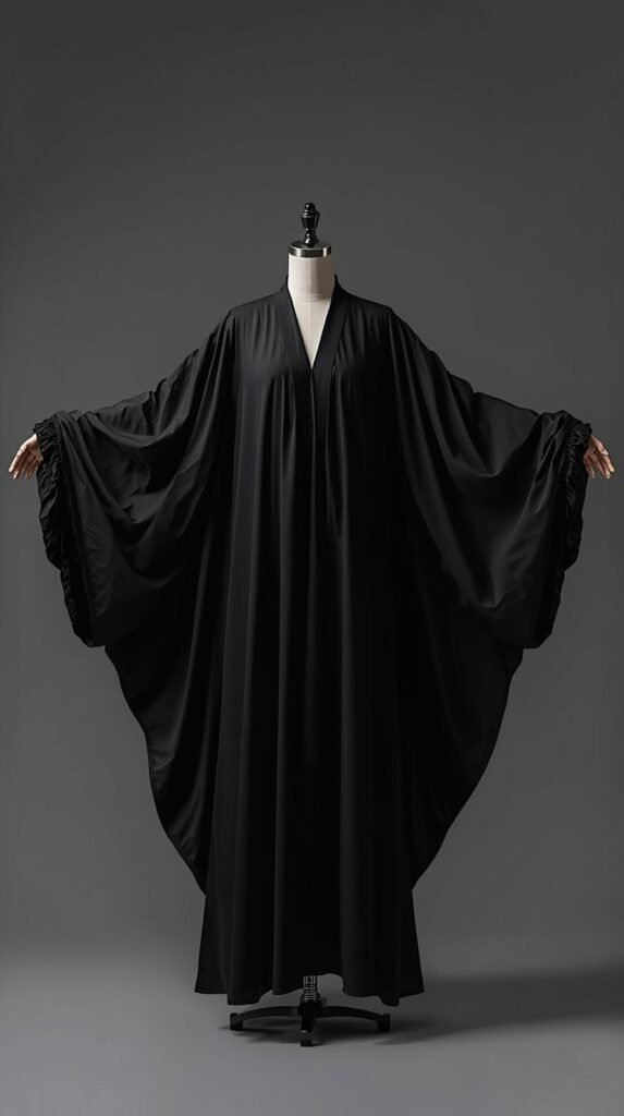 Butterfly Farasha Abaya (+Flare) by ZEEFAH Clothing and Tailoring in Islamabad