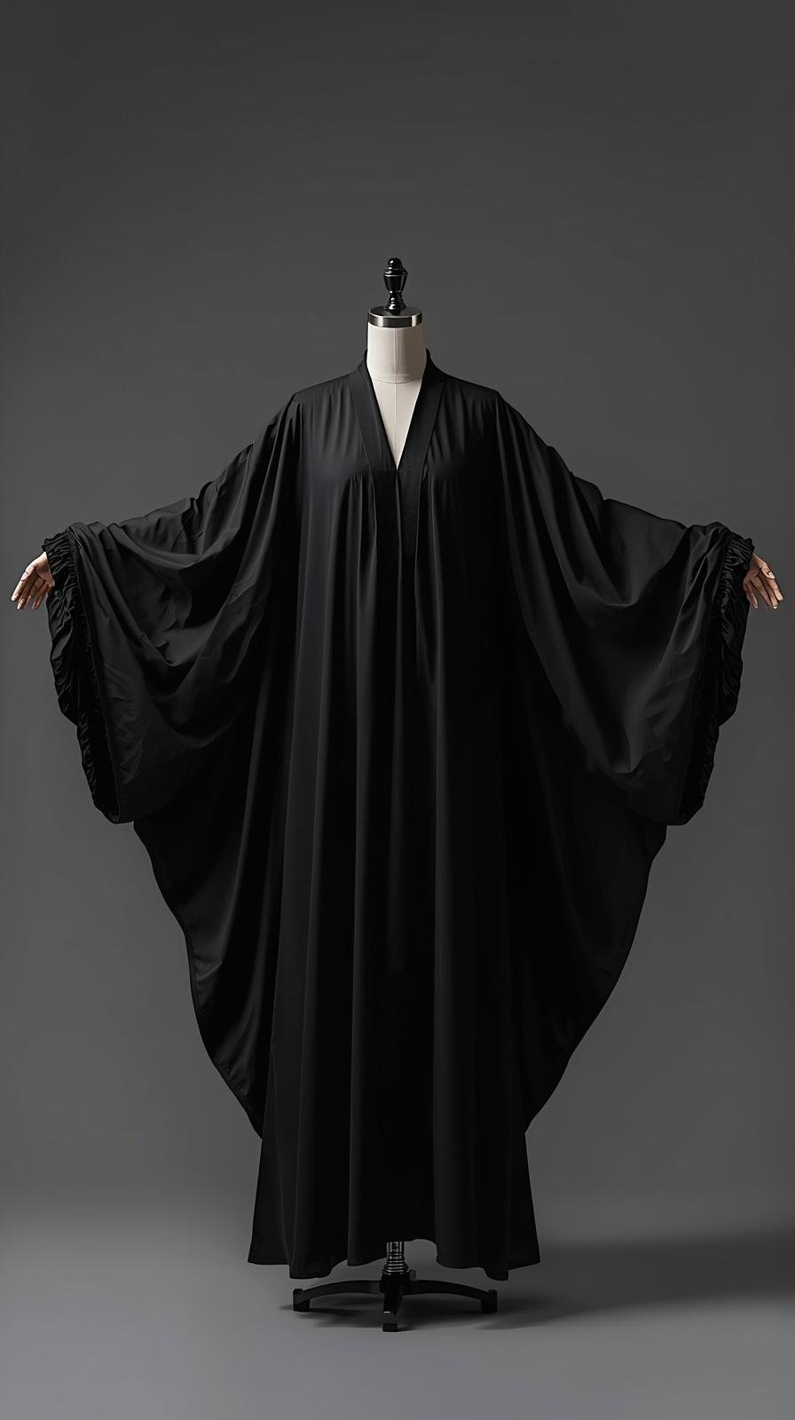 Butterfly Farasha Abaya (+Flare) by ZEEFAH Clothing and Tailoring in Islamabad