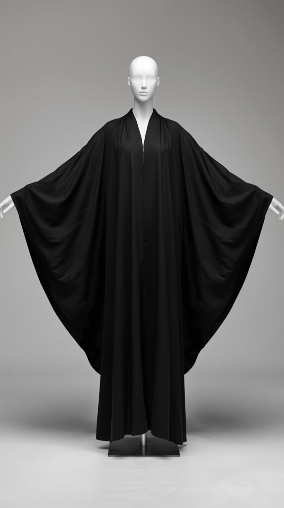 Butterfly Farasha Abaya (+Flare) by ZEEFAH Clothing and Tailoring in Islamabad