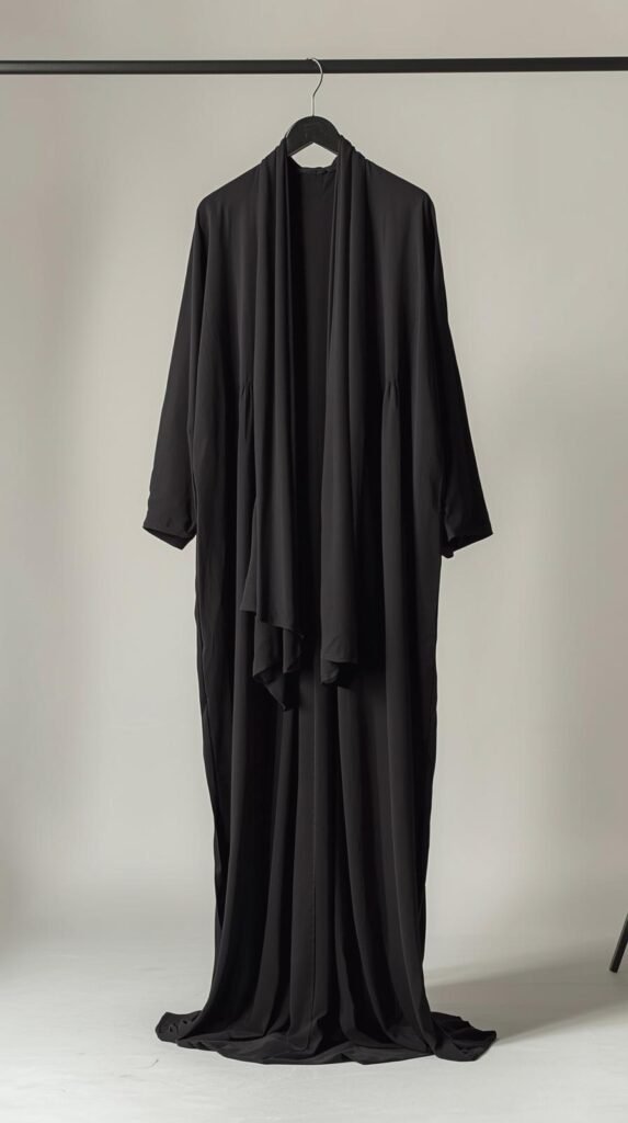 Kaftan Style Abaya (Loose & Flowy) by ZEEFAH Clothing and Tailoring in Islamabad