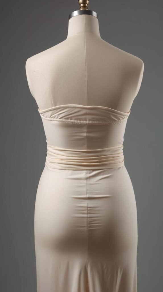 Maternity Dress Waist Adjustability Back Elastic by ZEEFAH Clothing and Tailoring in Islamabad