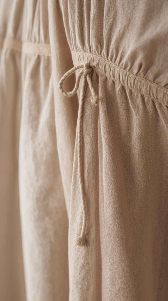 Maternity Dresses Waist Adjustability Side Drawstrings Dori by ZEEFAH Clothing and Tailoring in Islamabad