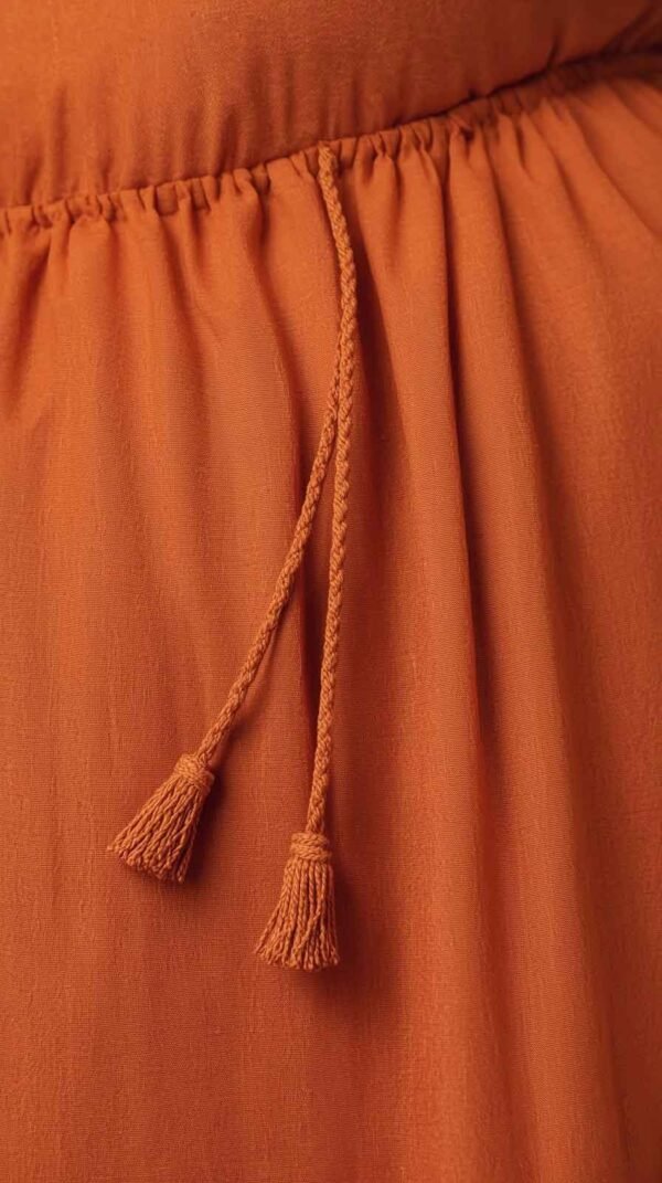 Maternity Dresses Waist Adjustability Side Drawstrings Dori by ZEEFAH Clothing and Tailoring in Islamabad