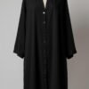 Open Front Abaya (Buttons Snaps) by ZEEFAH Clothing and Tailoring in Islamabad