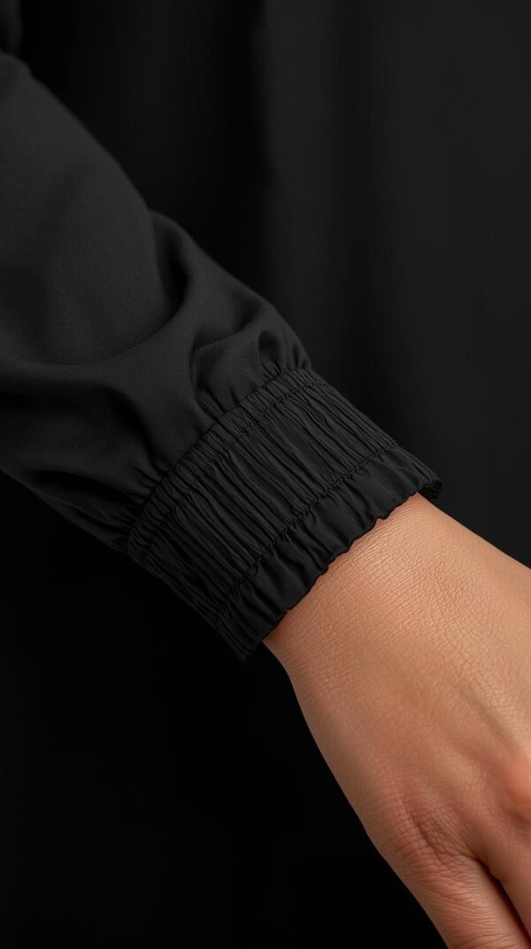 Specialized Sleeve Finish Elasticated Cuffs by ZEEFAH Clothing and Tailoring in Islamabad