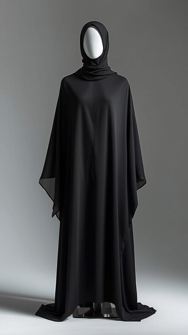 Traditional Full Closed Abaya - by ZEEFAH clothing and Tailoring in Islamabad (3)