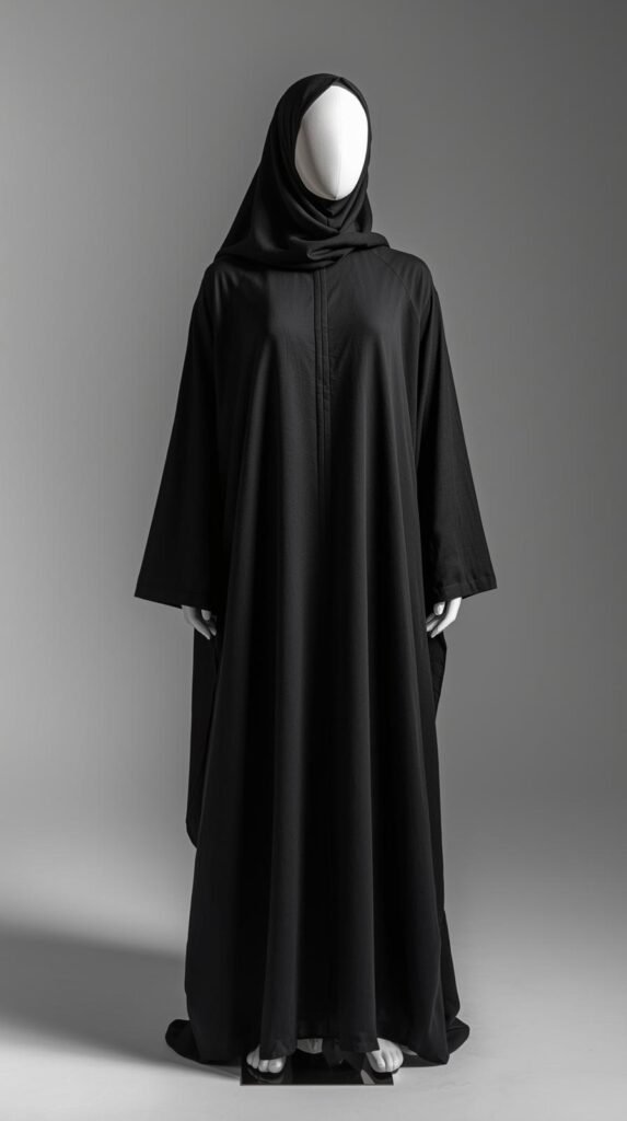 Traditional Full Closed Abaya - by ZEEFAH clothing and Tailoring in Islamabad (3)