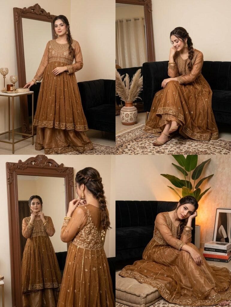 Aesthetic Lehenga by ZEEFAH Clothing and Tailoring
