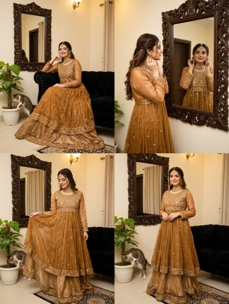 Aesthetic Lehenga by ZEEFAH Clothing and Tailoring